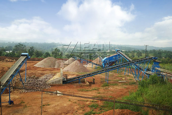 granite crushing plant